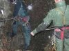 Kursanci w jaskiniach jurajskich 2016