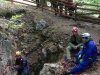 Kursanci w jaskiniach jurajskich 2016